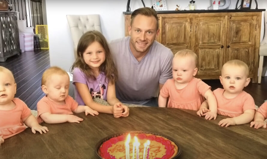 Pappaen skal blåse ut lysene, men hadde ikke ventet seg DENNE reaksjonen!